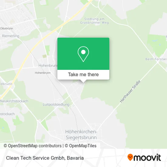 Clean Tech Service Gmbh map