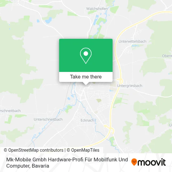 Mk-Mobile Gmbh Hardware-Profi Für Mobilfunk Und Computer map