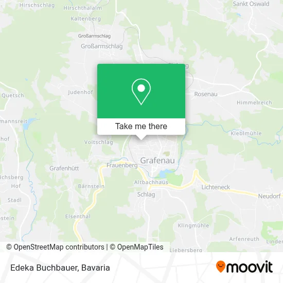 Edeka Buchbauer map