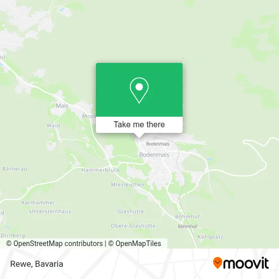Rewe map
