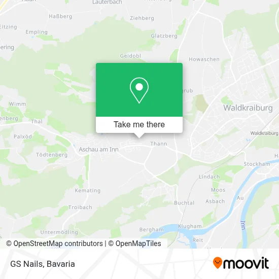 GS Nails map