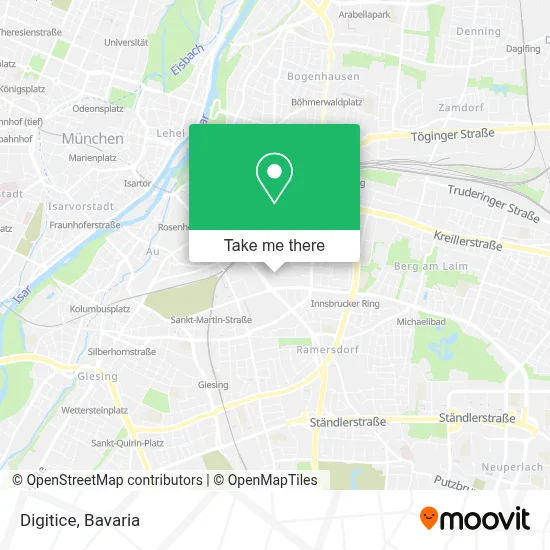 Digitice map