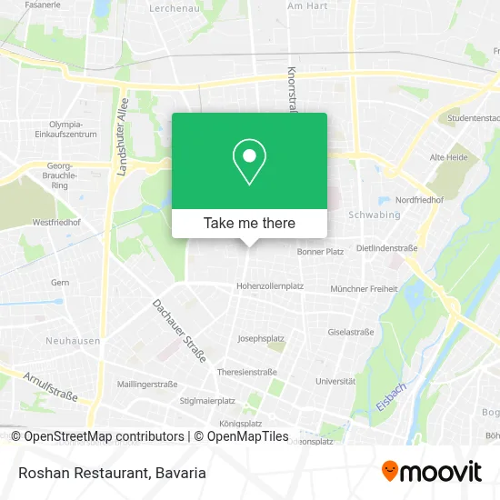 Roshan Restaurant map