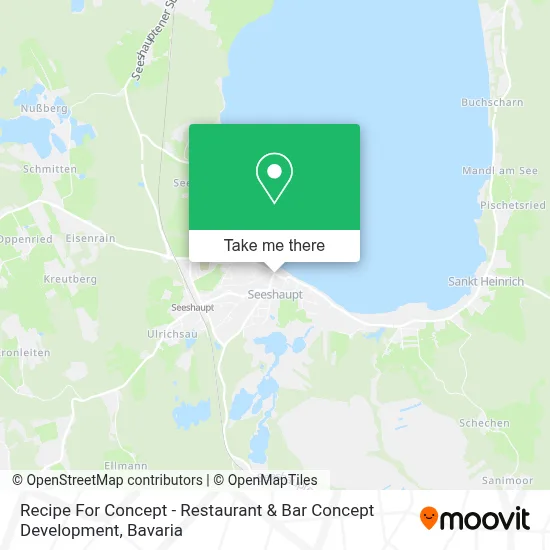Recipe For Concept - Restaurant & Bar Concept Development map