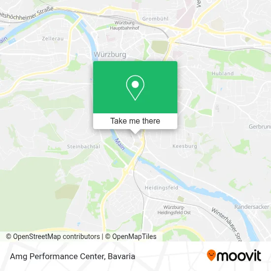 Amg Performance Center map