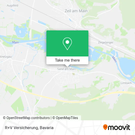 R+V Versicherung map