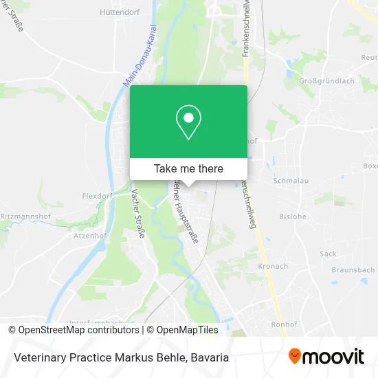 Veterinary Practice Markus Behle map