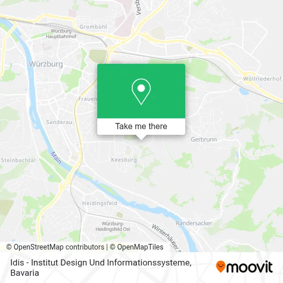 Idis - Institut Design Und Informationssysteme map