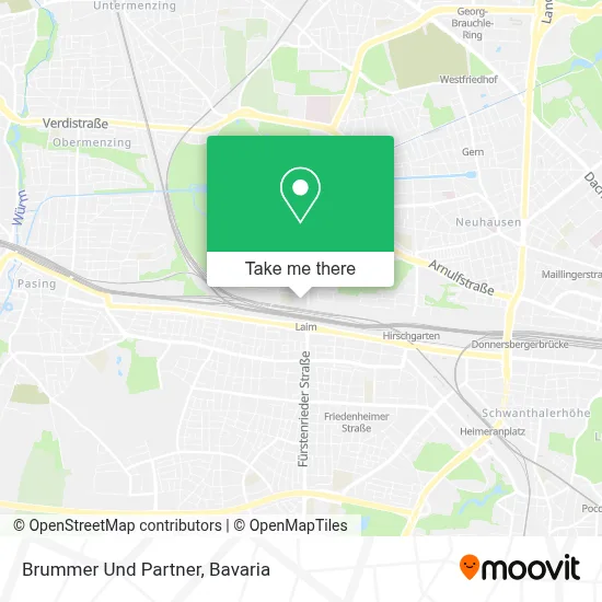 Brummer Und Partner map