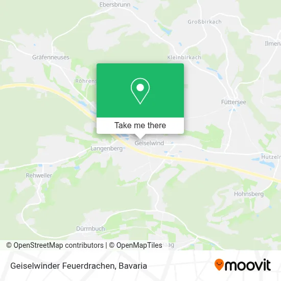 Geiselwinder Feuerdrachen map
