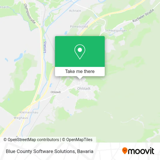 Blue County Software Solutions map