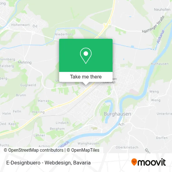 E-Designbuero - Webdesign map