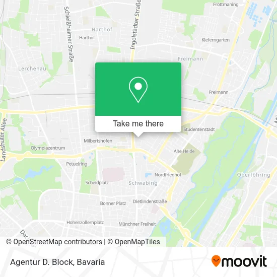 Agentur D. Block map