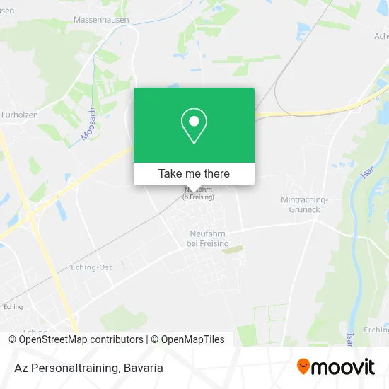 Az Personaltraining map