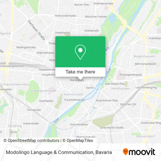 Modolingo Language & Communication map