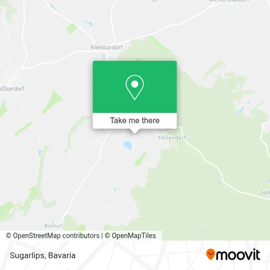 Sugarlips map