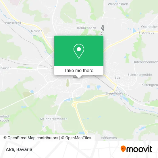 Aldi map