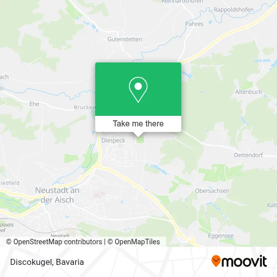 Discokugel map