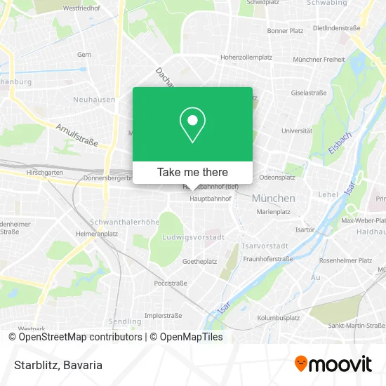 Starblitz map