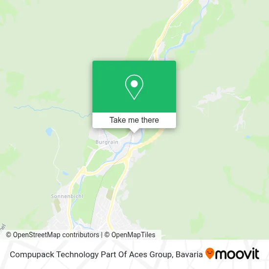 Compupack Technology Part Of Aces Group map
