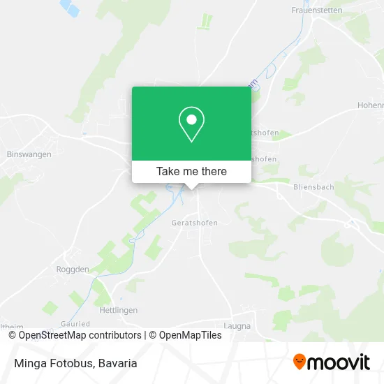 Minga Fotobus map