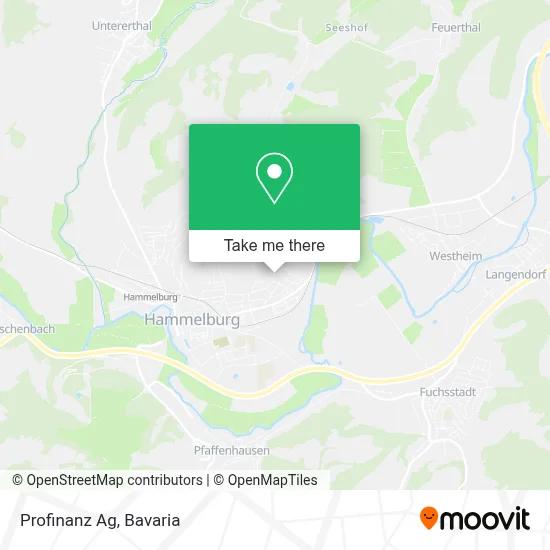 Profinanz Ag map