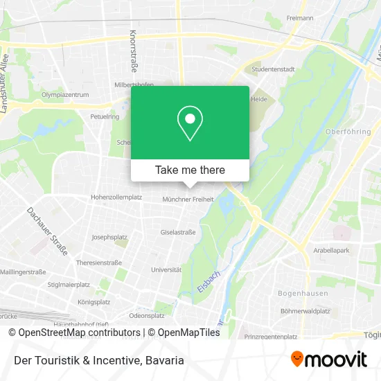Der Touristik & Incentive map