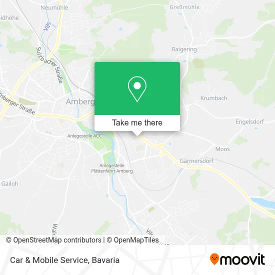 Car & Mobile Service map
