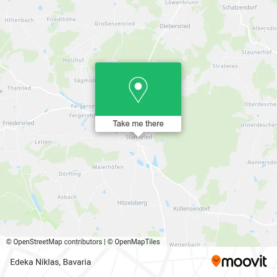 Edeka Niklas map