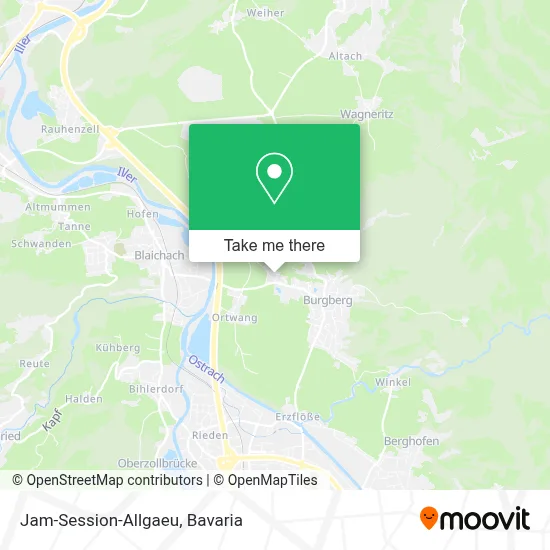 Jam-Session-Allgaeu map