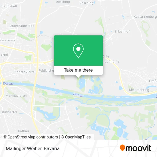 Mailinger Weiher map