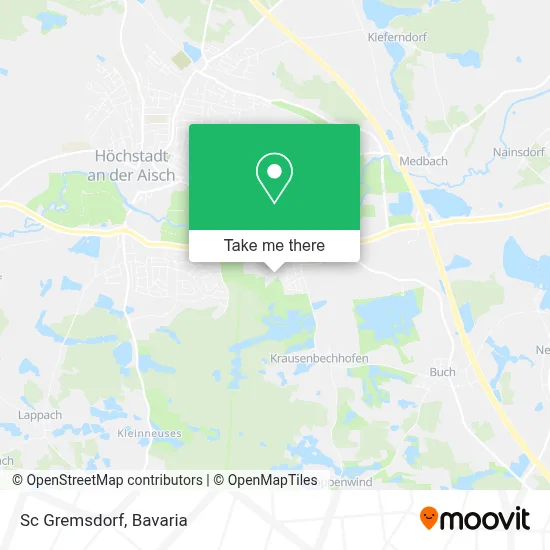 Sc Gremsdorf map