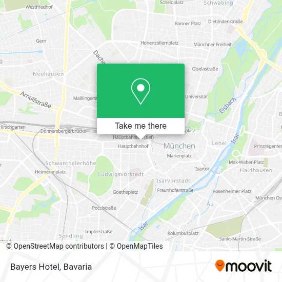 Bayers Hotel map