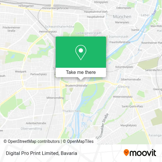 Digital Pro Print Limited map