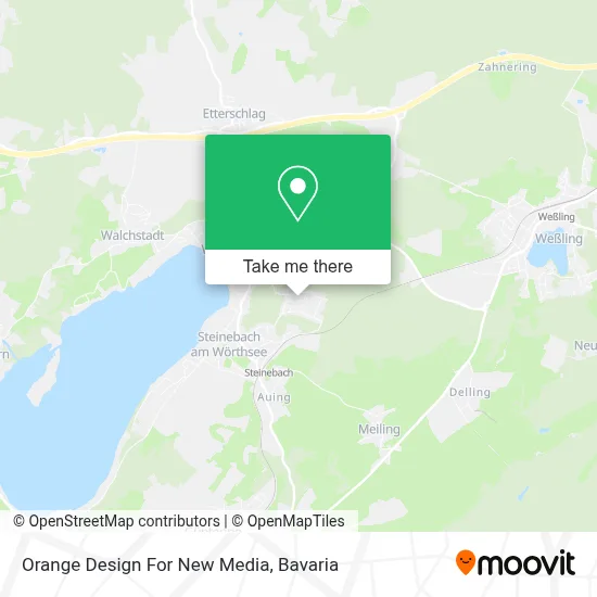 Orange Design For New Media map