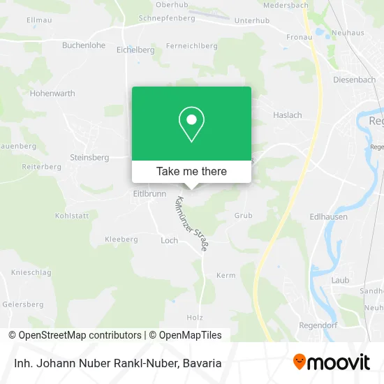 Inh. Johann Nuber Rankl-Nuber map