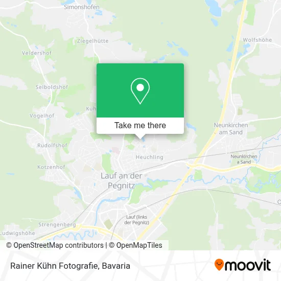 Rainer Kühn Fotografie map