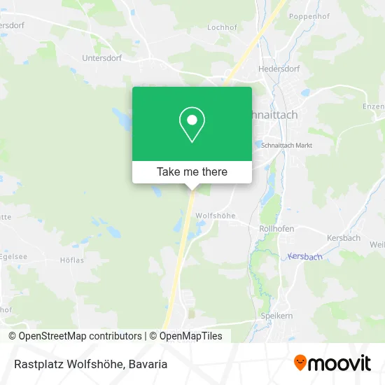 Rastplatz Wolfshöhe map