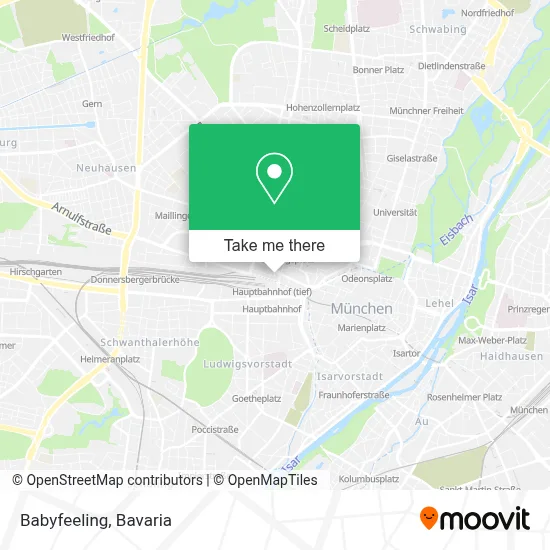 Babyfeeling map