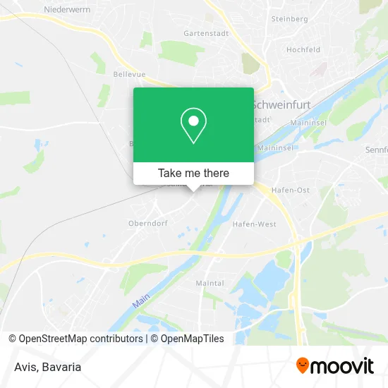 Avis map