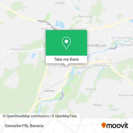 Gewerbe-Ffb map