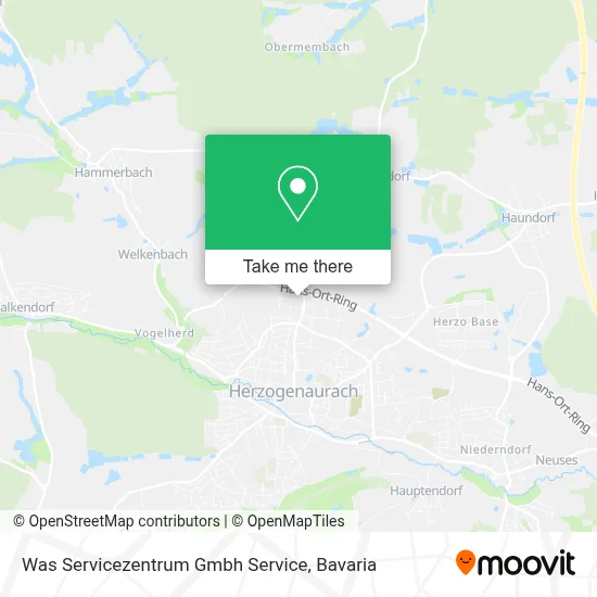 Was Servicezentrum Gmbh Service map