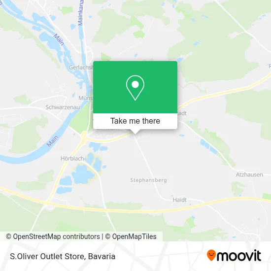 S.Oliver Outlet Store map