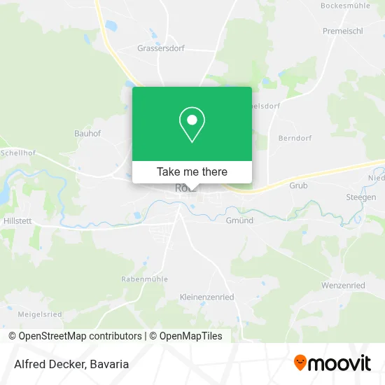 Alfred Decker map