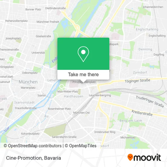 Cine-Promotion map