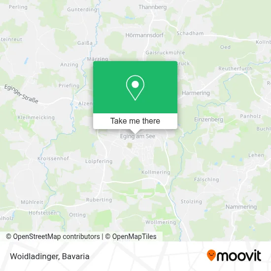 Woidladinger map