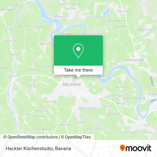Hackler Küchenstudio map