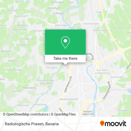 Radiologische Praxen map