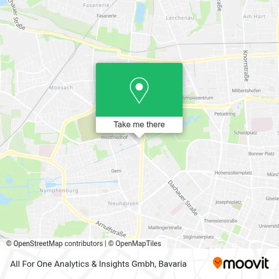 All For One Analytics & Insights Gmbh map