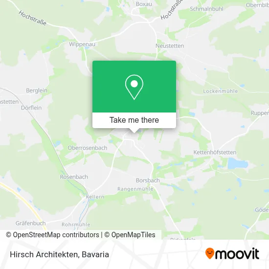 Hirsch Architekten map